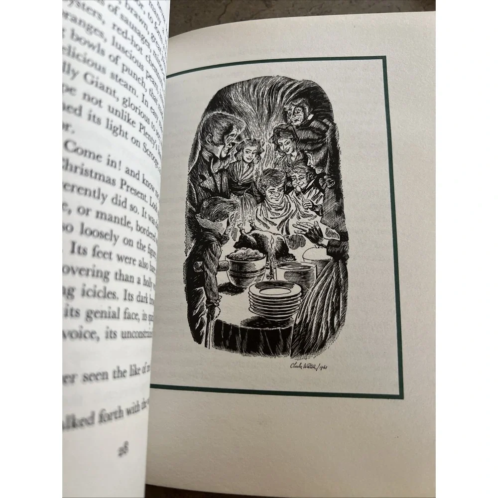 1993 A Christmas Carol 150th Anniversary by Charles Dickens Signed